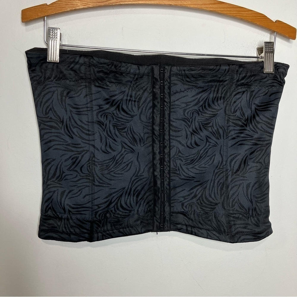Maidenform corset black and gray size XL